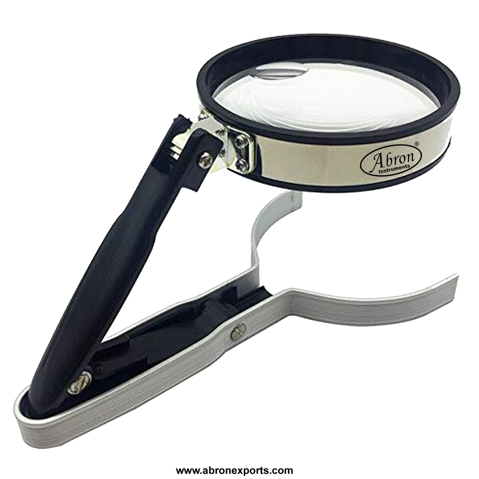 Magnifier Magnifying Glass Lens 2x4x Table Desk Type Handheld Foldable abron AB-564F